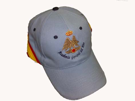 Gorra A.G.A. azulina con bandera Nacional